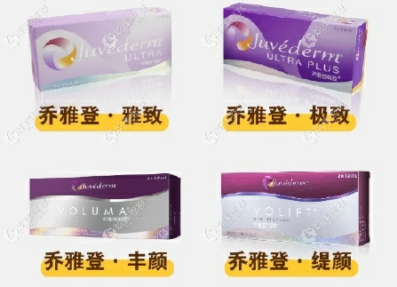 乔雅登家族获批的玻尿酸产品 乔雅登家族获批的玻尿酸产品