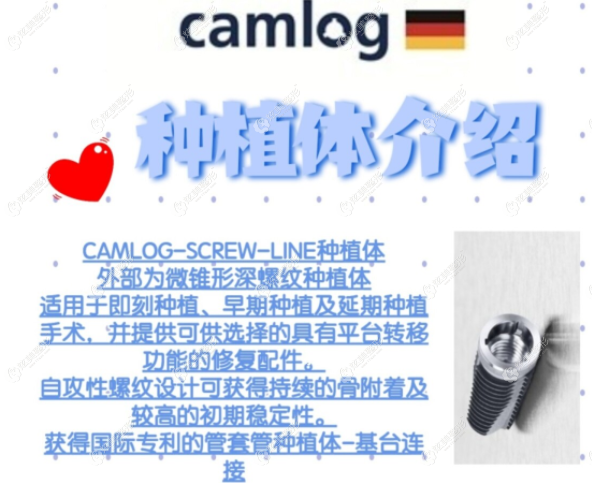 德国camlog卡姆洛种植体 德国camlog卡姆洛种植体