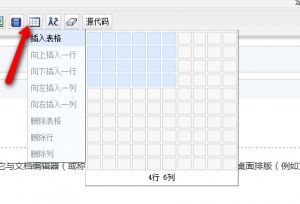 插入表格 插入表格