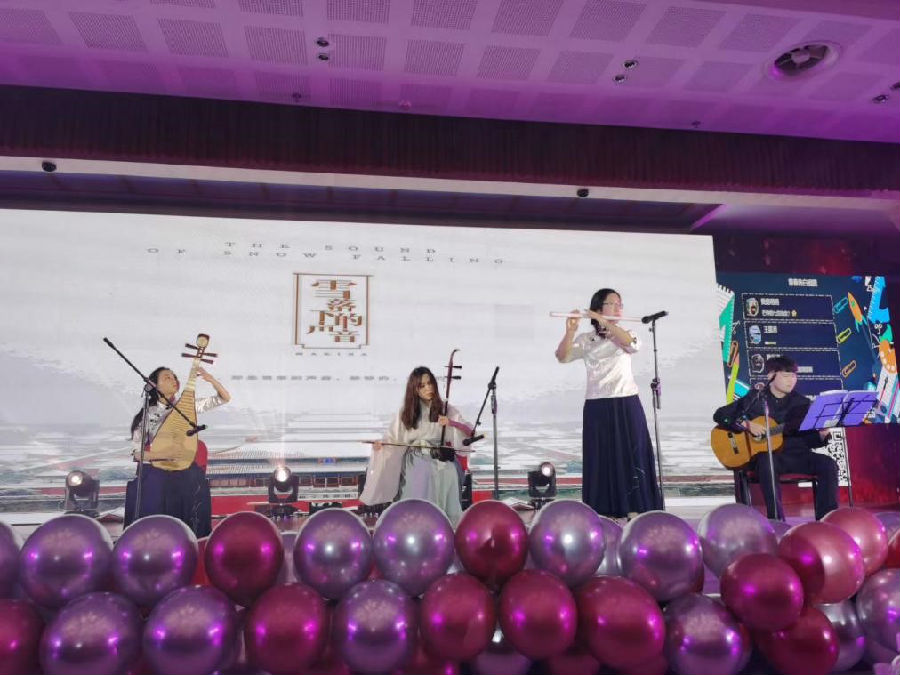 乐器演奏:《雪落知否》