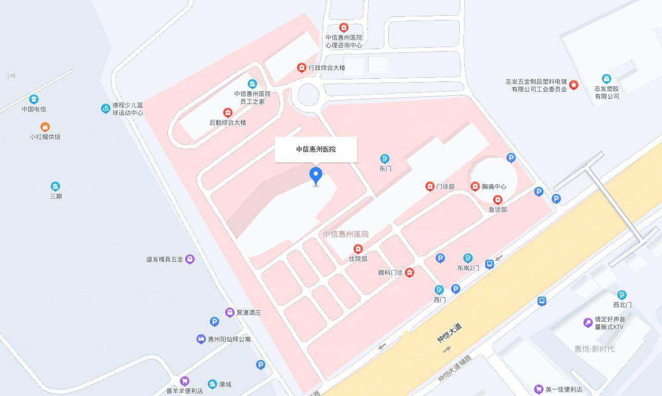 中信惠州医院地址 中信惠州医院地址