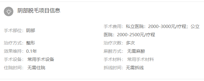 私密脱毛 私密脱毛