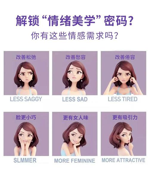 美莱乔雅登丰颜XC,告别扁平脸打造立体五官