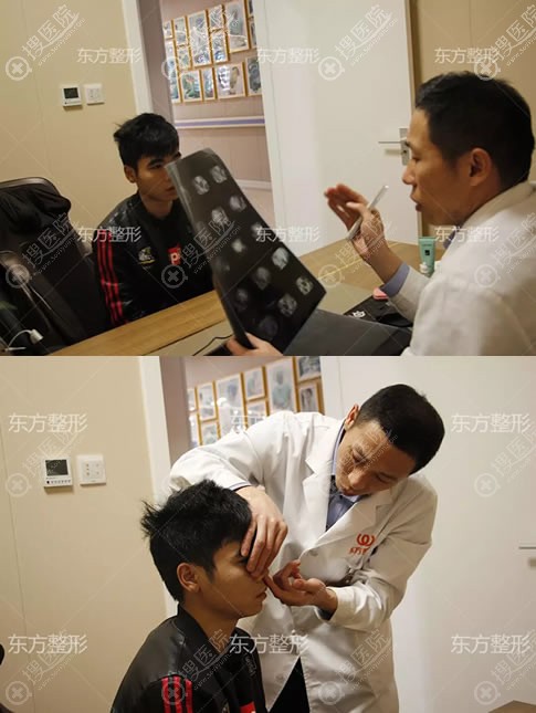 南宁东方龙海波院长面诊过程 南宁东方龙海波院长面诊过程