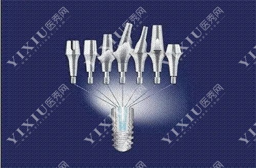 种植体基台展示图 种植体基台展示图